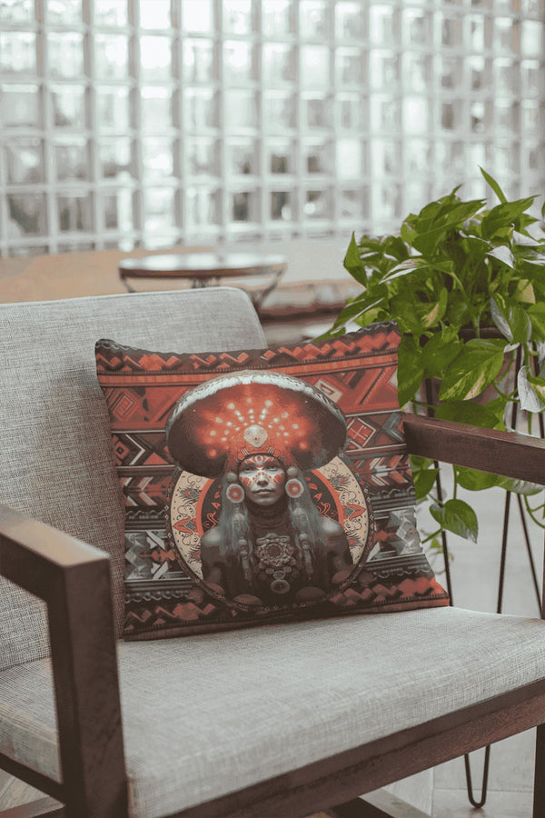 Amanita collection pillow enhancing spiritual connection